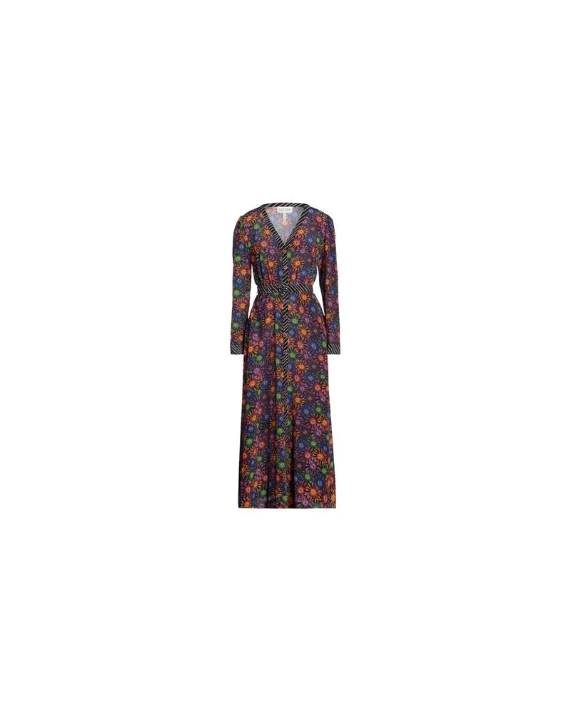 Saloni KLEIDER - Maxi-Kleiderauf YOOX.COM Schwarz