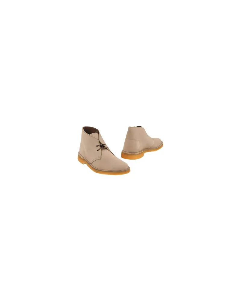 Clarks DESERT BOOT  - SCHUHE - Stiefelettenauf YOOX.COM Grau