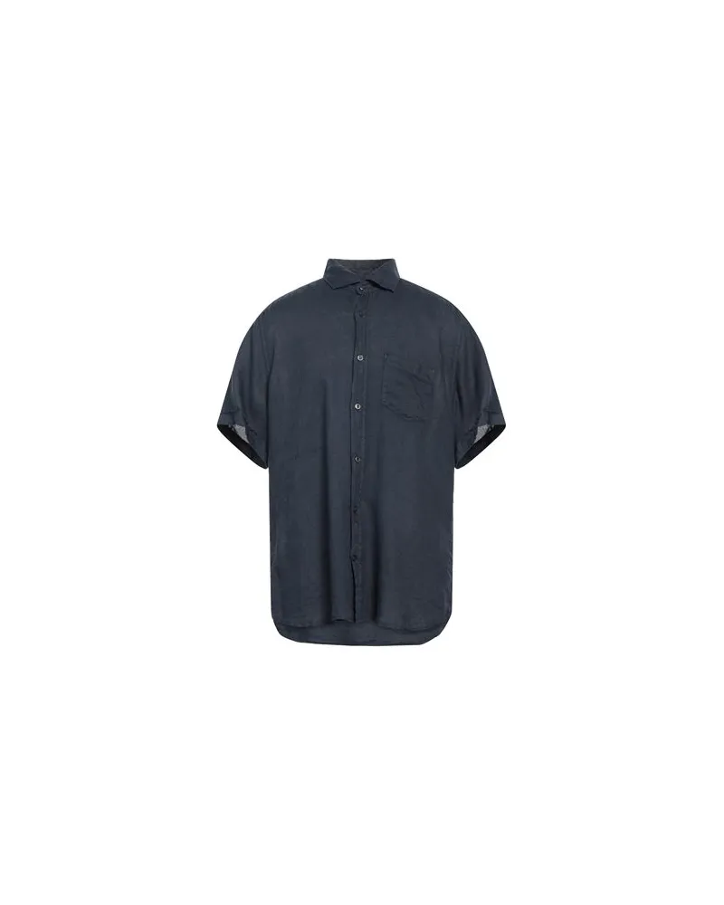 Glanshirt TOPS - Hemdenauf YOOX.COM Nachtblau