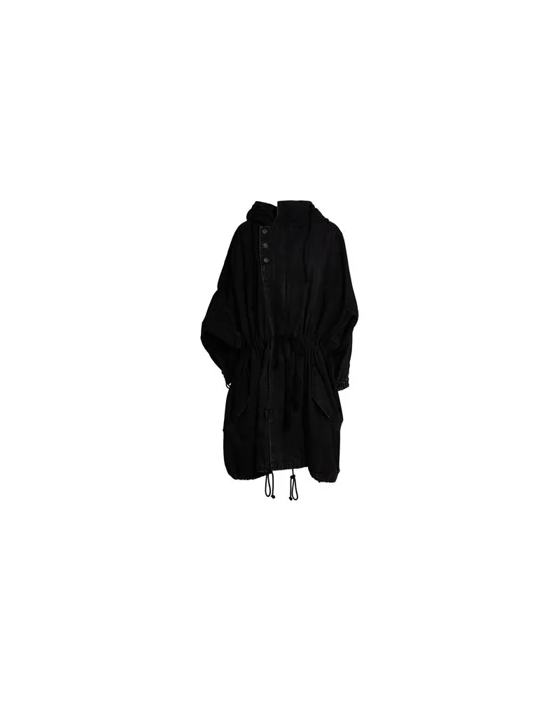Yohji Yamamoto JACKEN & MÄNTEL - Jeansjacken/Mäntelauf YOOX.COM Schwarz