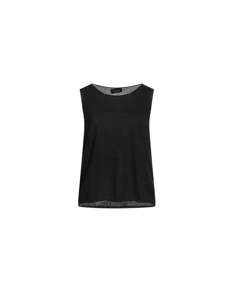 Roberto Collina STRICKWAREN - Pulloverauf YOOX.COM Schwarz