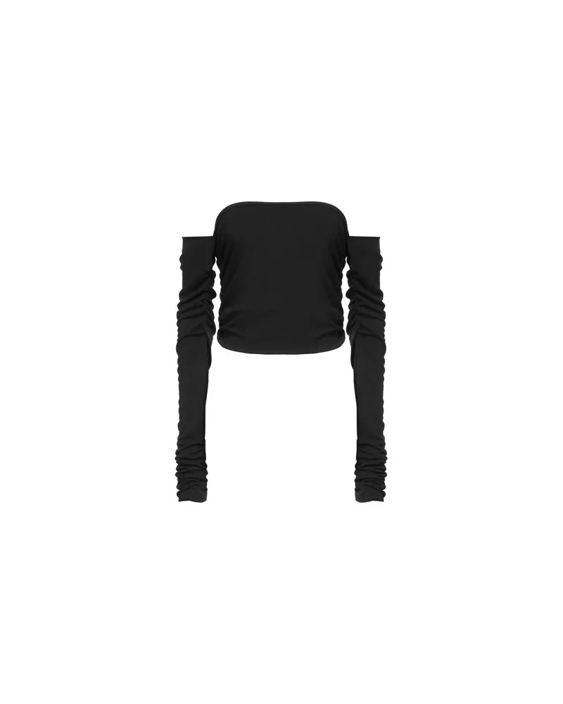 Erika Cavallini TOPS - Topsauf YOOX.COM Schwarz