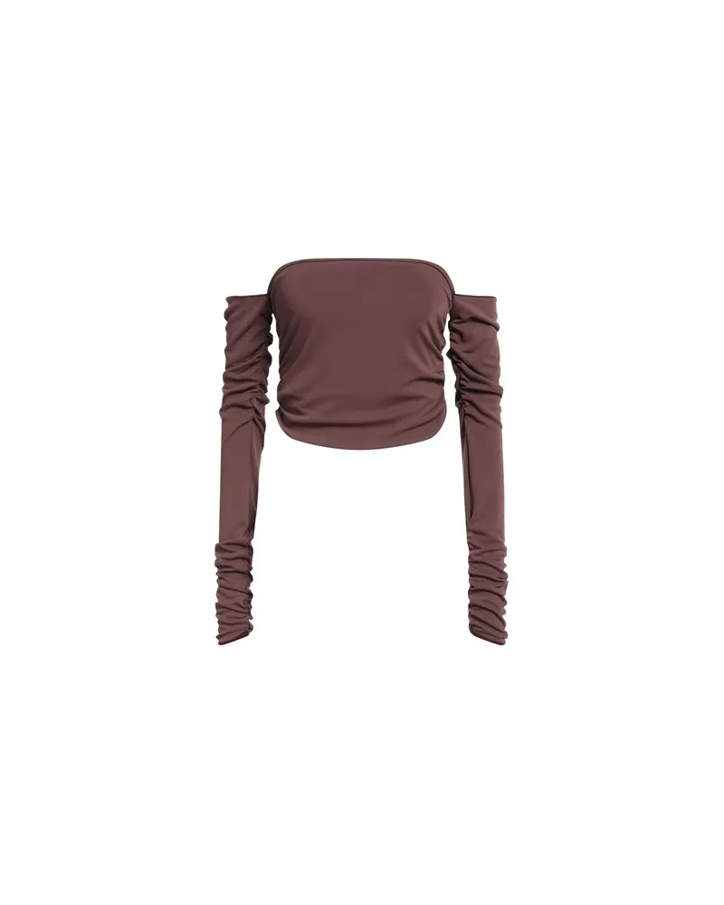 Erika Cavallini TOPS - Topsauf YOOX.COM Dunkelbraun
