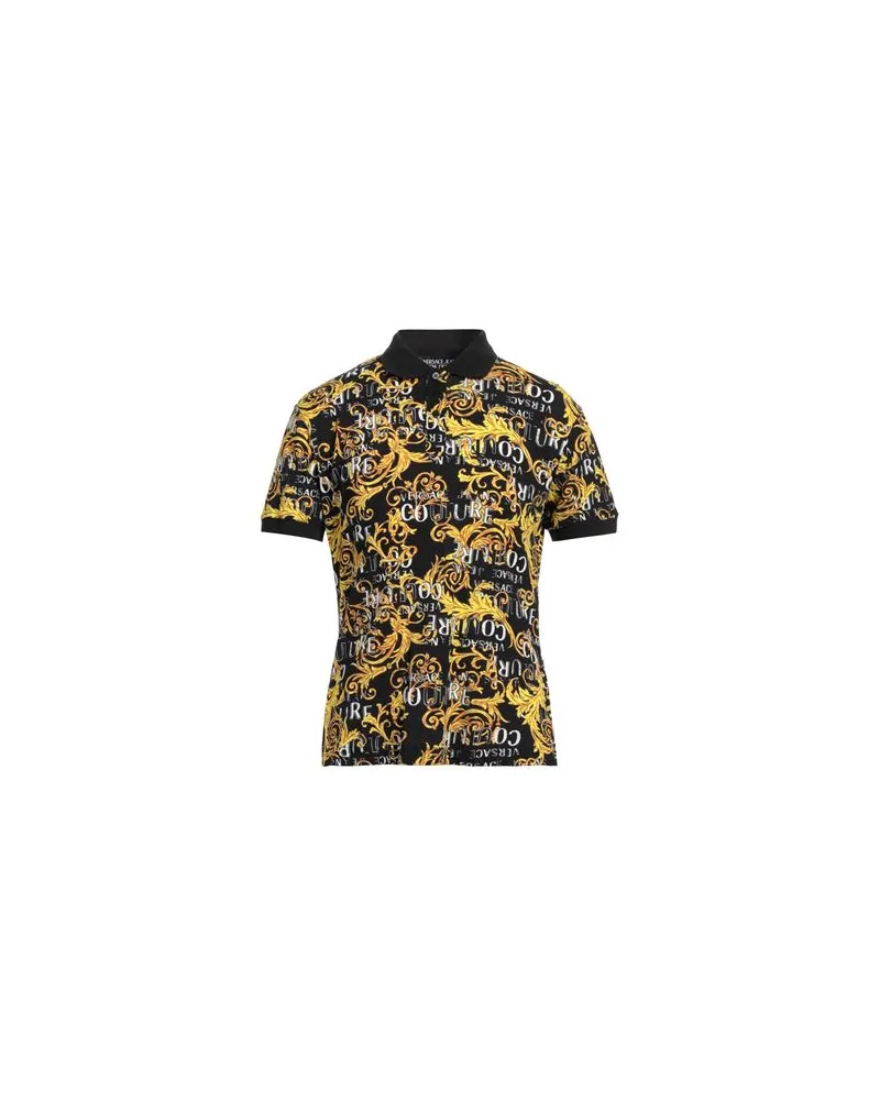 Versace Jeans TOPS - Poloshirtsauf YOOX.COM Schwarz