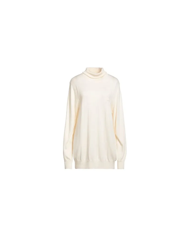 Guess STRICKWAREN - Rollkragenpulloverauf YOOX.COM Cremeweiß