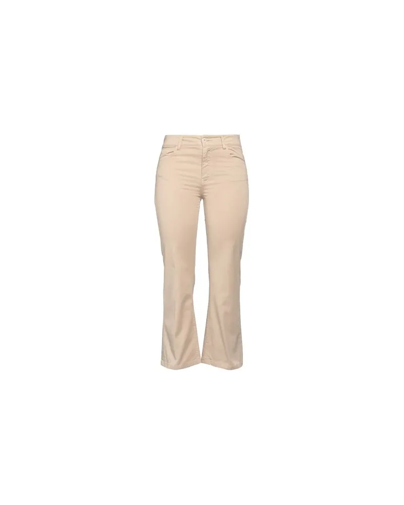 VIRNA DRÒ HOSEN & RÖCKE - Hosenauf YOOX.COM Beige