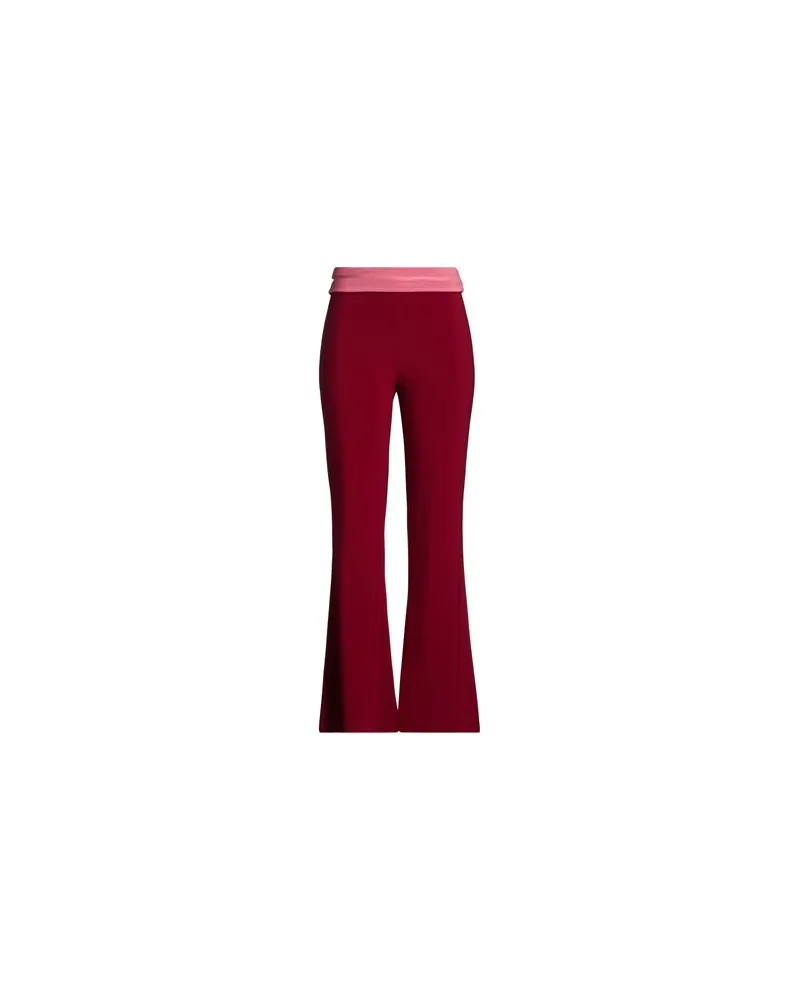 Maliparmi HOSEN & RÖCKE - Leggingsauf YOOX.COM Bordeaux