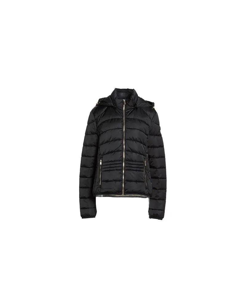 YES ZEE by Essenza JEANS - JACKEN & MÄNTEL - Pufferjacken & Daunenjackenauf YOOX.COM Schwarz