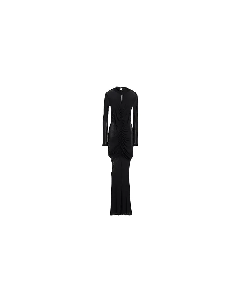 ACTUALEE KLEIDER - Maxi-Kleiderauf YOOX.COM Schwarz