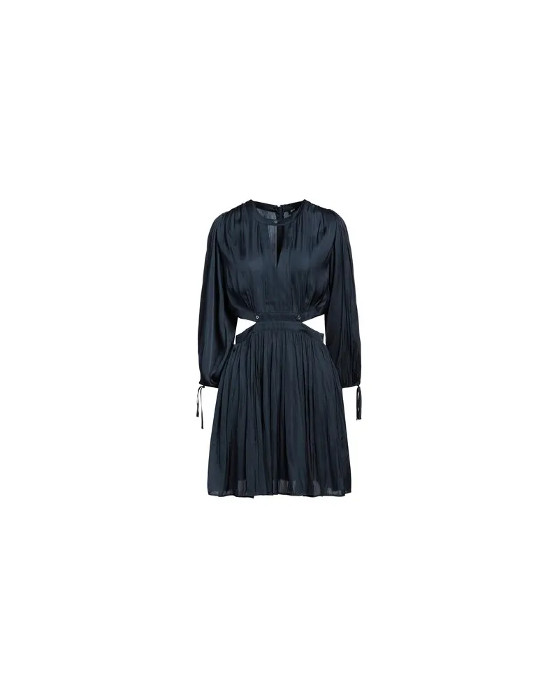 Maje KLEIDER - Mini-Kleiderauf YOOX.COM Marineblau