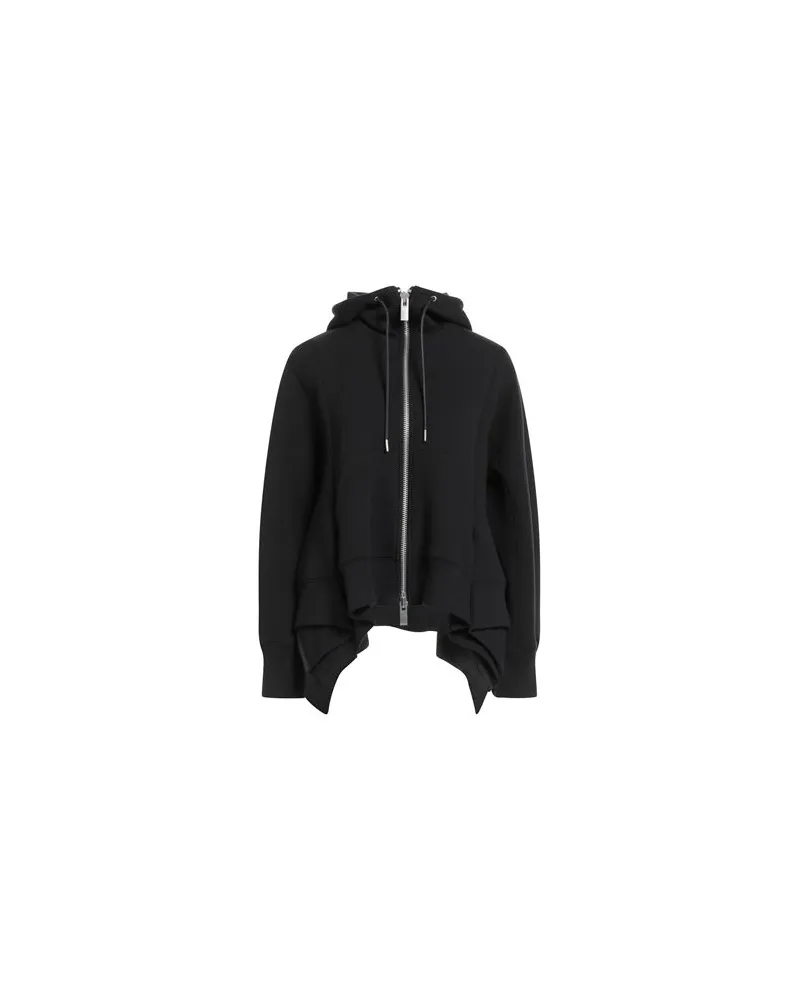 Sacai TOPS - Sweatshirtsauf YOOX.COM Schwarz