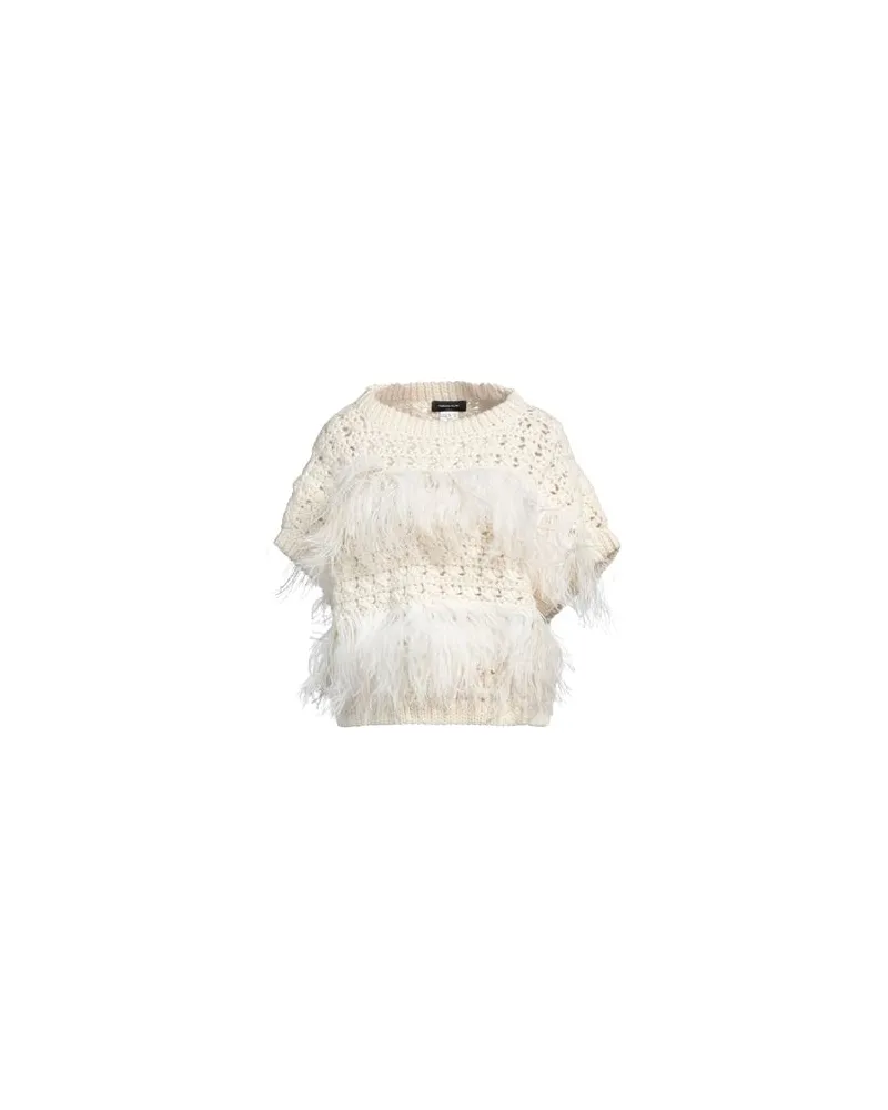 Fabiana Filippi STRICKWAREN - Pulloverauf YOOX.COM Elfenbein