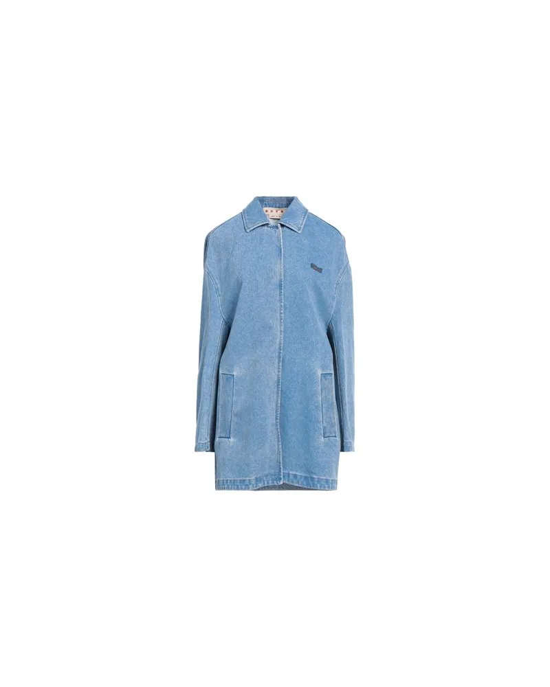 Marni JACKEN & MÄNTEL - Jeansjacken/Mäntelauf YOOX.COM Blau