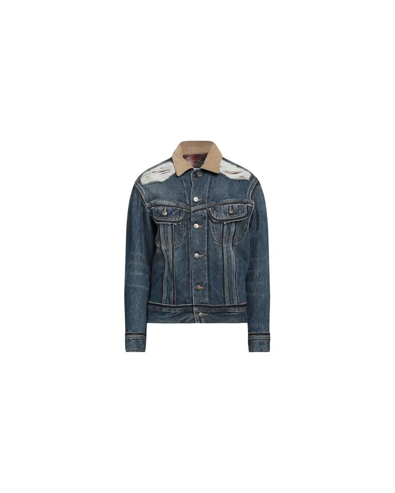 Maison Margiela JACKEN & MÄNTEL - Jeansjacken/Mäntelauf YOOX.COM Blau