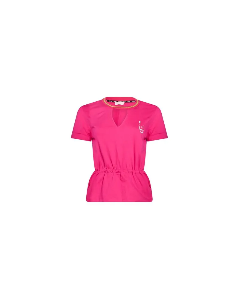 Liu Jo TOPS - T-shirtsauf YOOX.COM Magenta