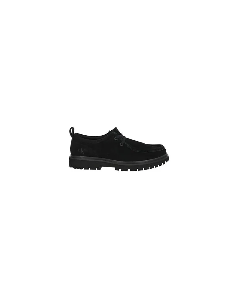 Calvin Klein SCHUHE - Schnürschuheauf YOOX.COM Schwarz