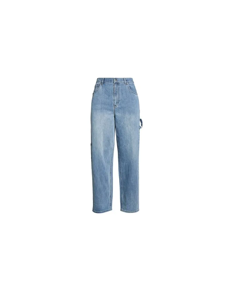 tibi HOSEN & RÖCKE - Jeanshosenauf YOOX.COM Blau