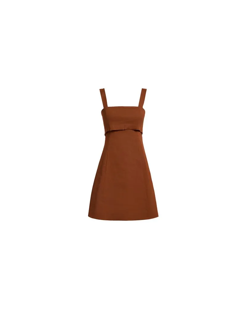Theory KLEIDER - Mini-Kleiderauf YOOX.COM Braun