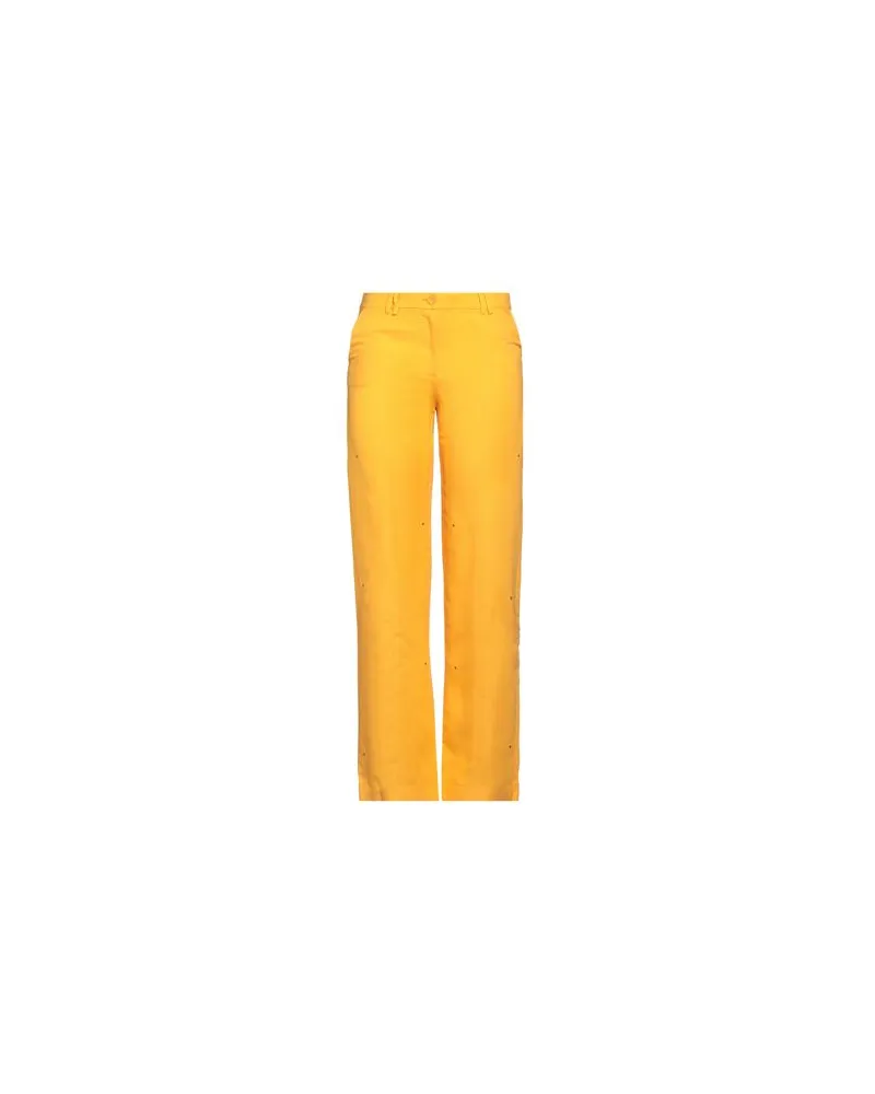 Patrizia Pepe HOSEN & RÖCKE - Hosenauf YOOX.COM Mandarine