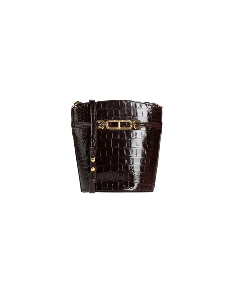 Tom Ford TASCHEN - Umhängetascheauf YOOX.COM Dunkelbraun
