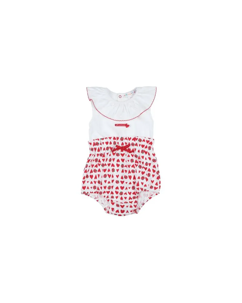 Agatha Ruiz de la Prada NEUGEBORENE - Strampelanzügeauf YOOX.COM Weiß
