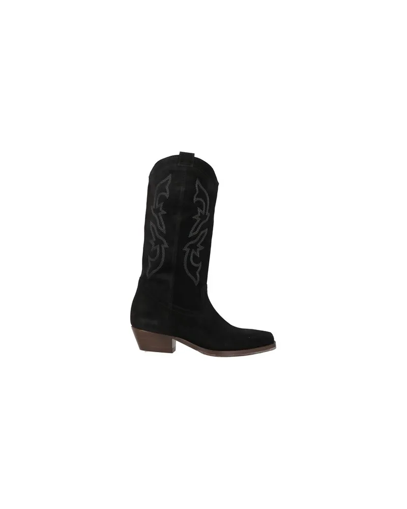 ba&sh SCHUHE - Stiefelauf YOOX.COM Schwarz