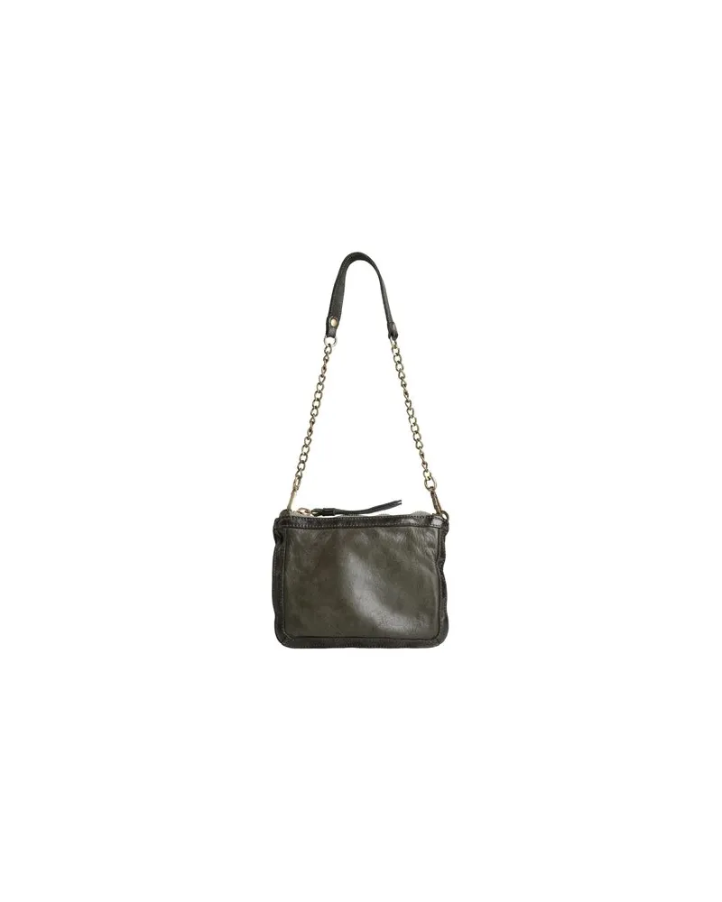Caterina Lucchi GOLD - TASCHEN - Schultertaschenauf YOOX.COM Dunkelgrün