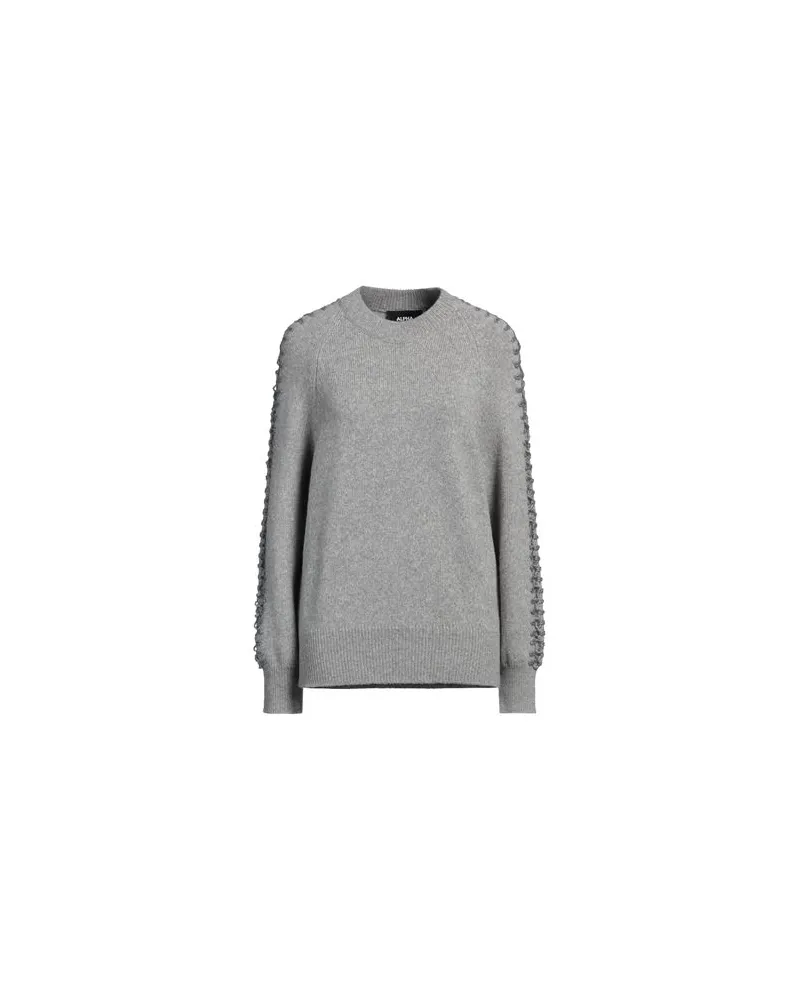 Alpha Studio STRICKWAREN - Pulloverauf YOOX.COM Grau