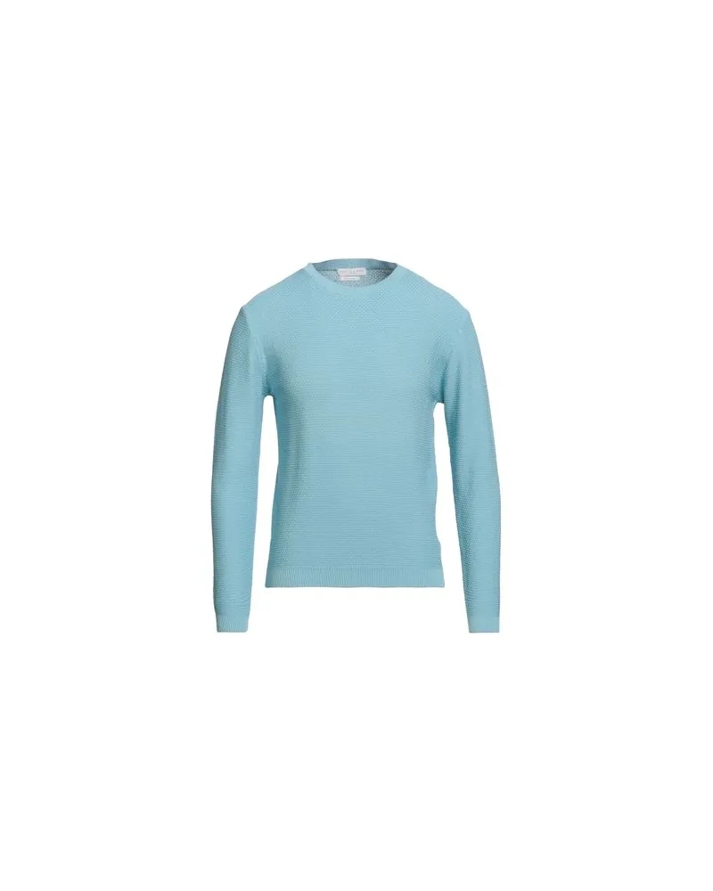 Daniele Fiesoli STRICKWAREN - Pulloverauf YOOX.COM Himmelblau