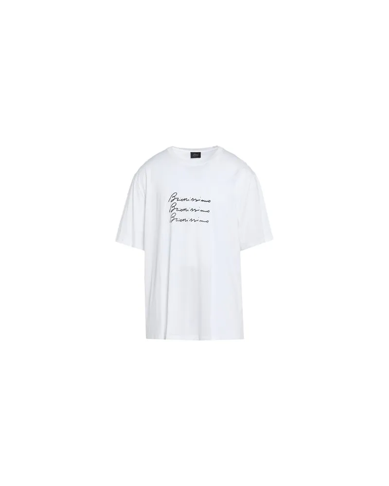 Brioni TOPS - T-shirtsauf YOOX.COM Weiß