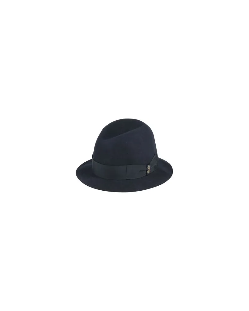 Borsalino ACCESSOIRES - Mützen & Hüteauf YOOX.COM Marineblau