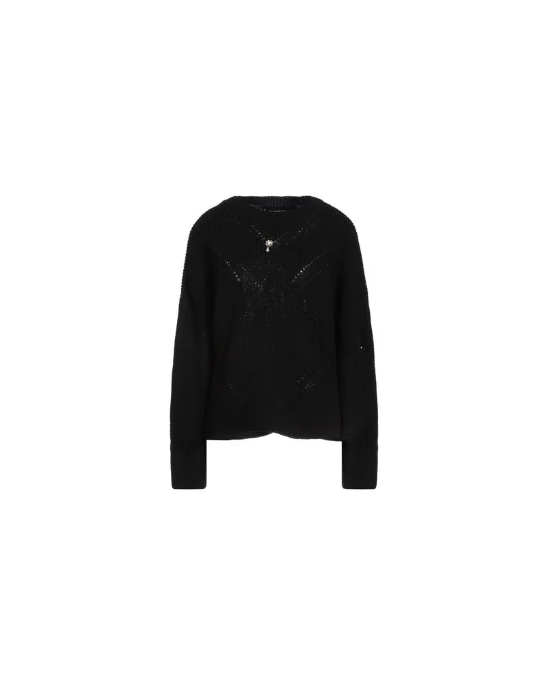 Ermanno Scervino STRICKWAREN - Pulloverauf YOOX.COM Schwarz