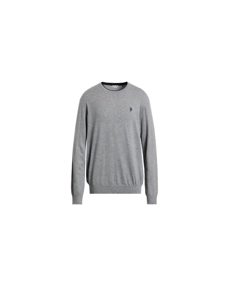 U.S. Polo Assn.  STRICKWAREN - Pulloverauf YOOX.COM Hellgrau