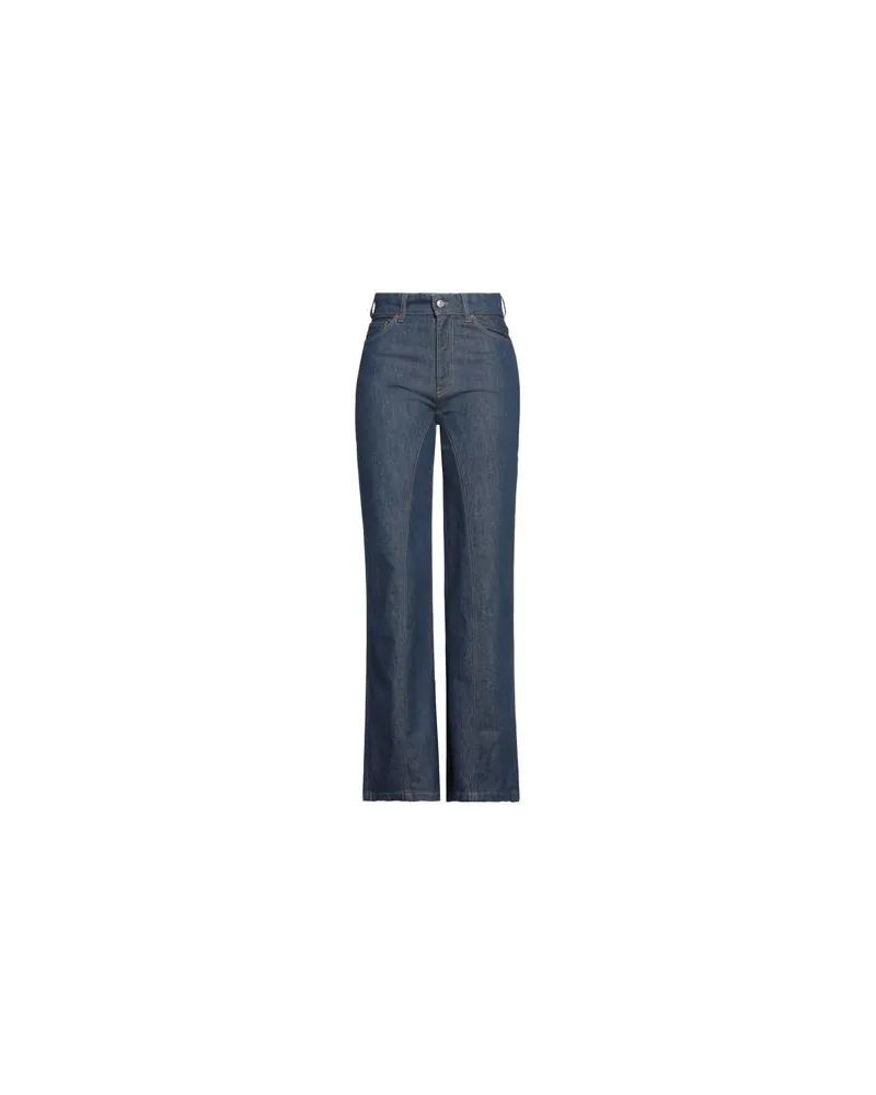 Victoria Beckham HOSEN & RÖCKE - Jeanshosenauf YOOX.COM Blau