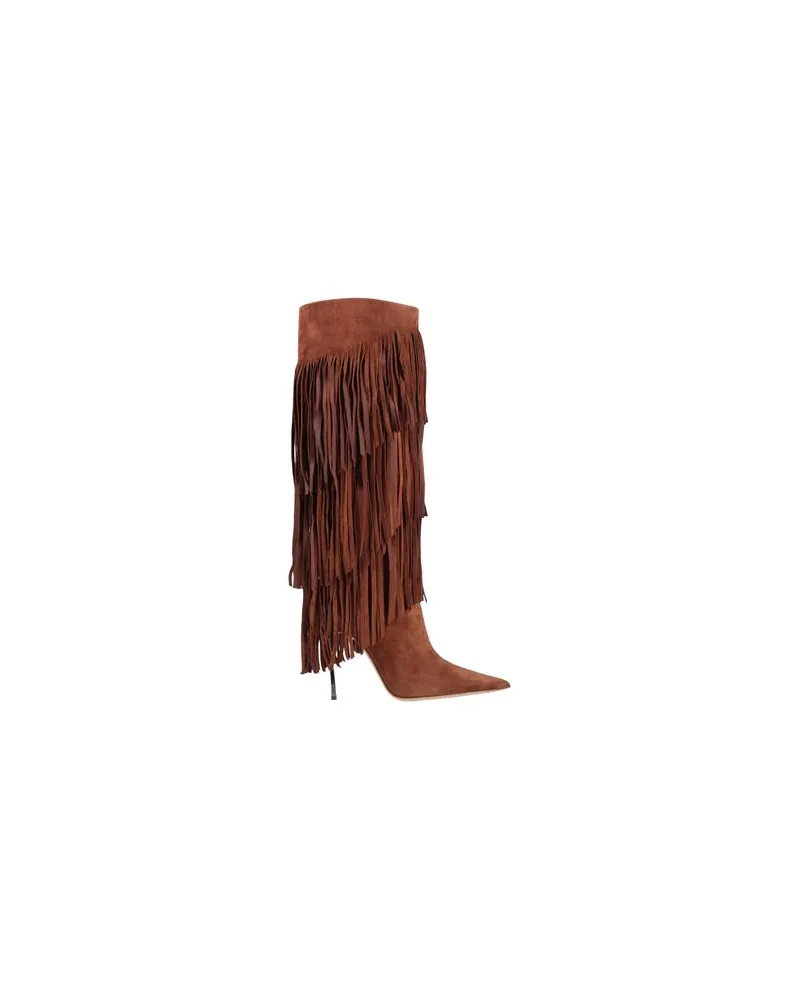 Casadei SCHUHE - Stiefelauf YOOX.COM Lederfarben