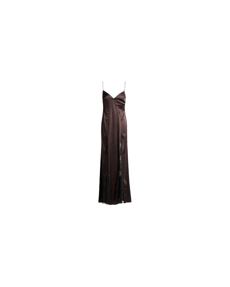 STAUD KLEIDER - Maxi-Kleiderauf YOOX.COM Schokobraun