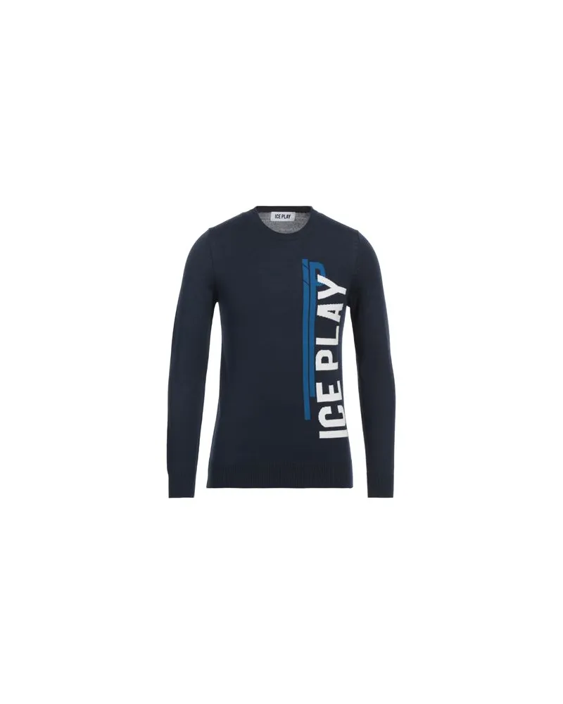 ICE PLAY STRICKWAREN - Pulloverauf YOOX.COM Marineblau