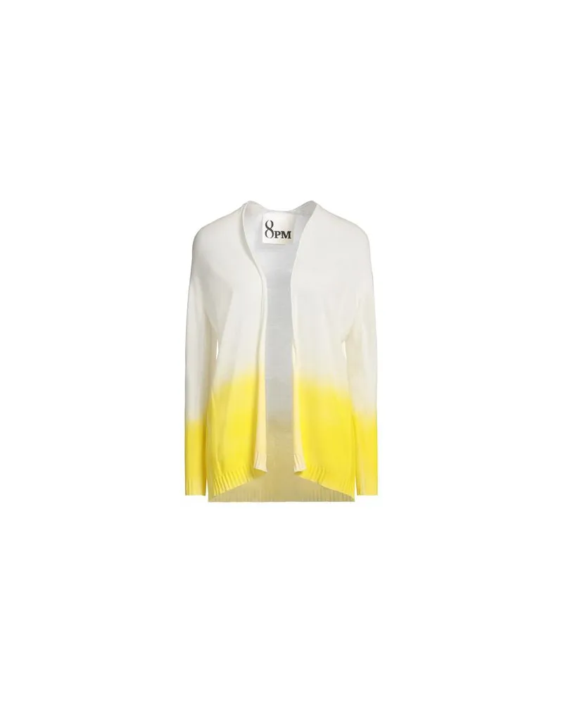 8PM STRICKWAREN - Strickjackenauf YOOX.COM Gelb