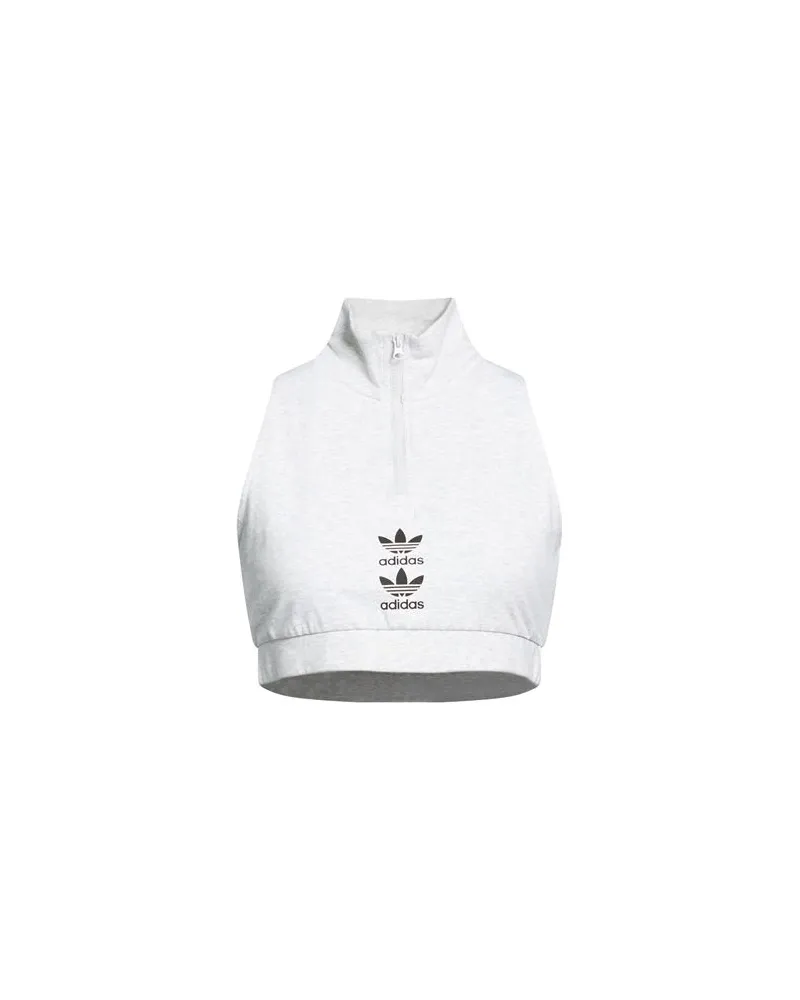 adidas TOPS - Topsauf YOOX.COM Hellgrau