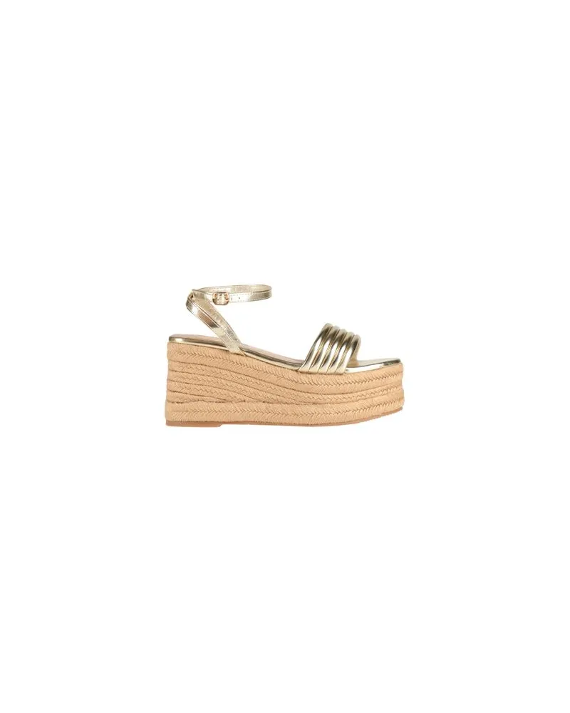 CAFèNOIR  SCHUHE - Espadrillesauf YOOX.COM Gold