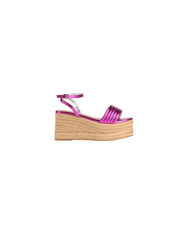 CAFèNOIR  SCHUHE - Espadrillesauf YOOX.COM Fuchsia