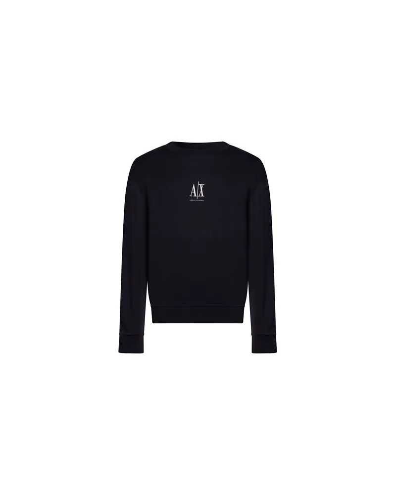 Armani Exchange TOPS - Sweatshirtsauf YOOX.COM Nachtblau