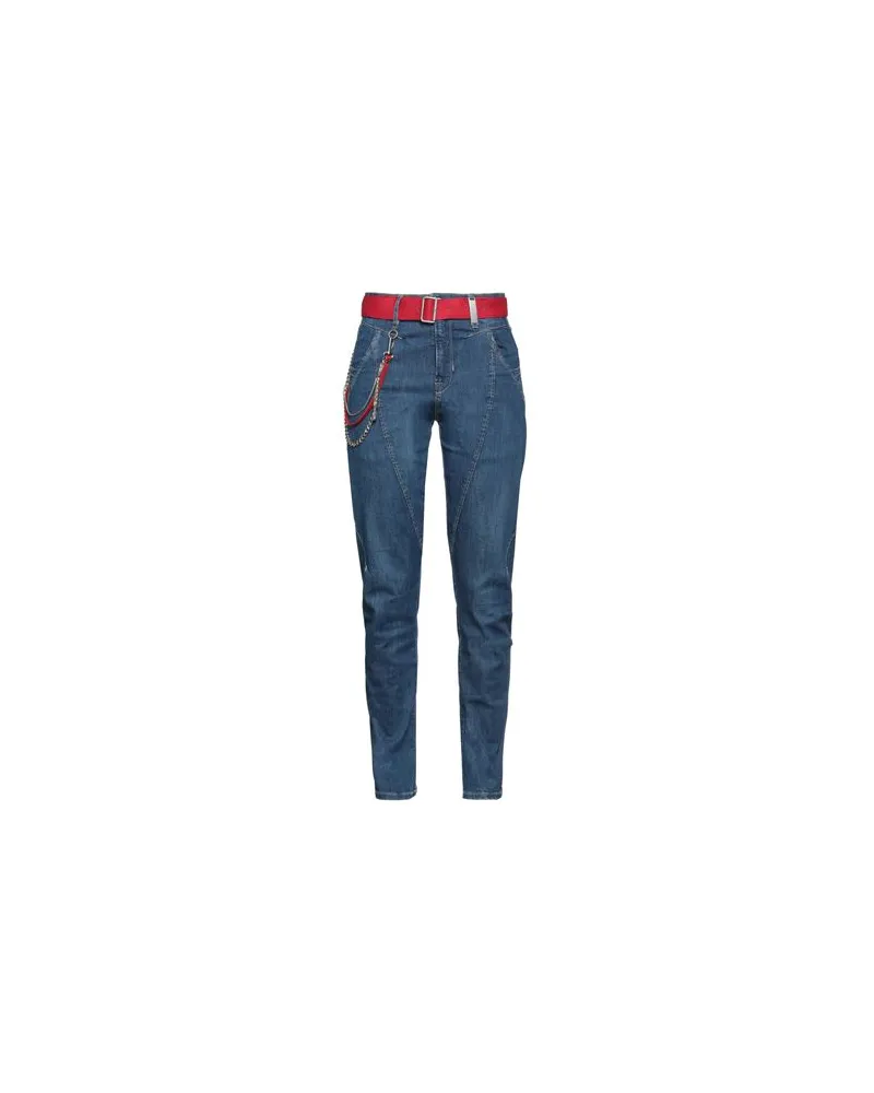 HIGH HOSEN & RÖCKE - Jeanshosenauf YOOX.COM Blau