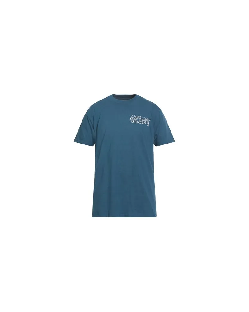 Obey TOPS - T-shirtsauf YOOX.COM Aquamarin