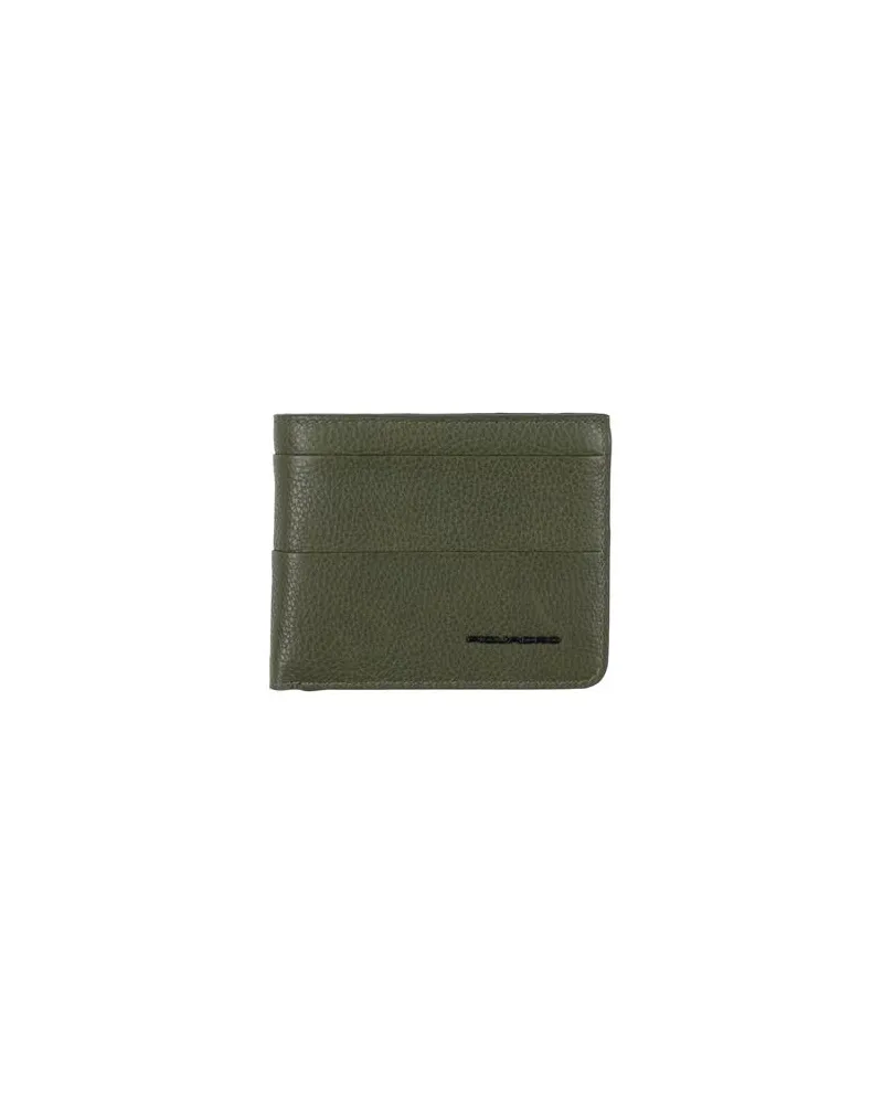 Piquadro Kleinlederwaren - Brieftaschenauf YOOX.COM Militärgrün