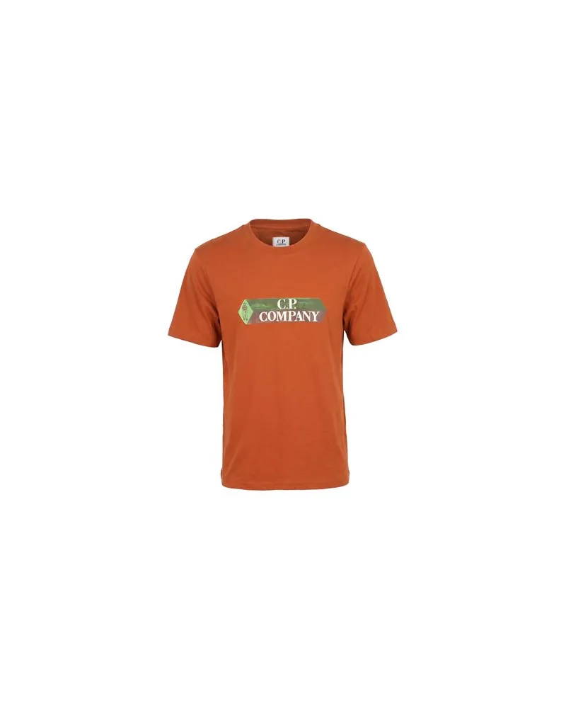 C.P. Company TOPS - T-shirtsauf YOOX.COM Rostrot