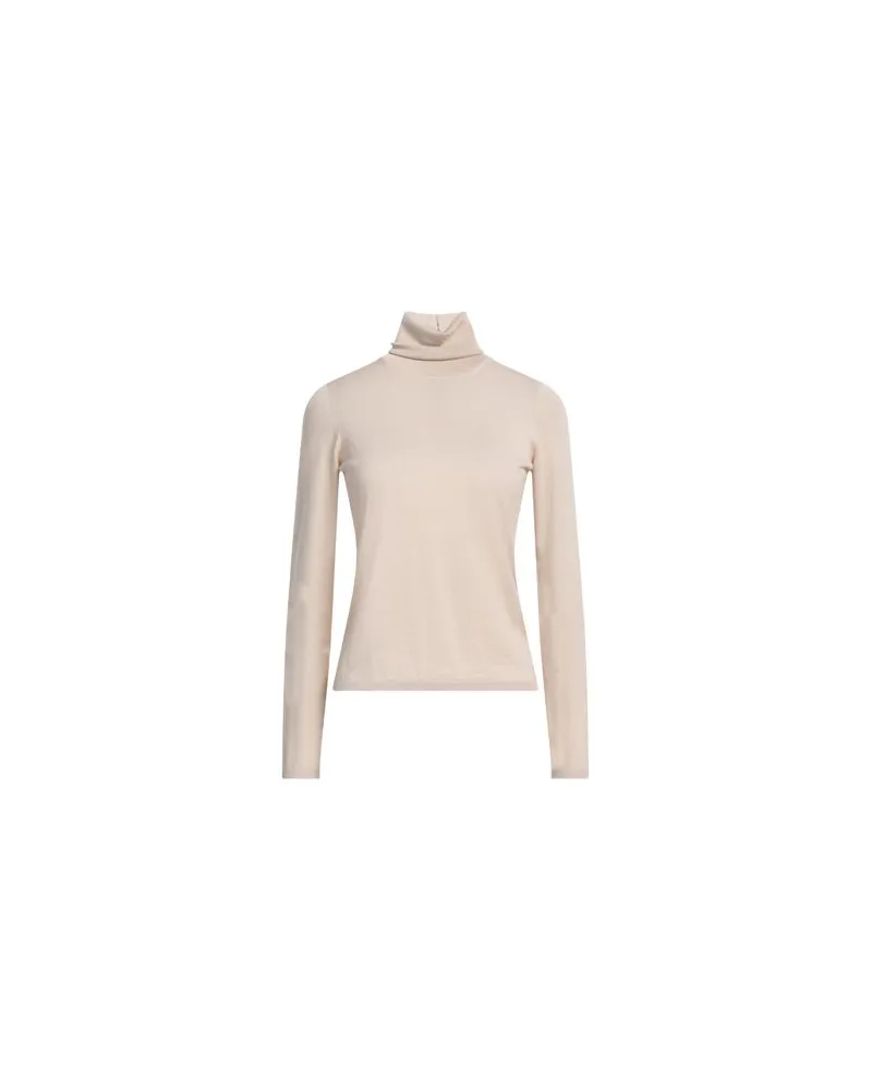Max Mara SFILATA - STRICKWAREN - Rollkragenpulloverauf YOOX.COM Sand