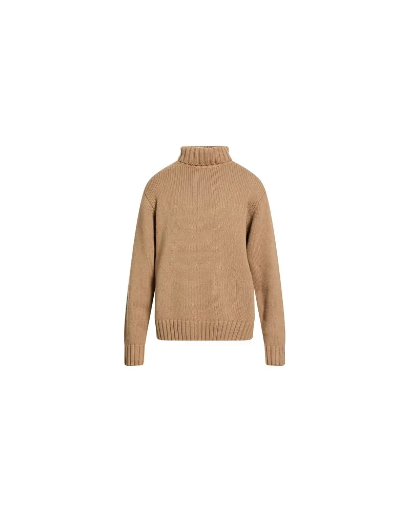 Helmut Lang STRICKWAREN - Rollkragenpulloverauf YOOX.COM Kamel