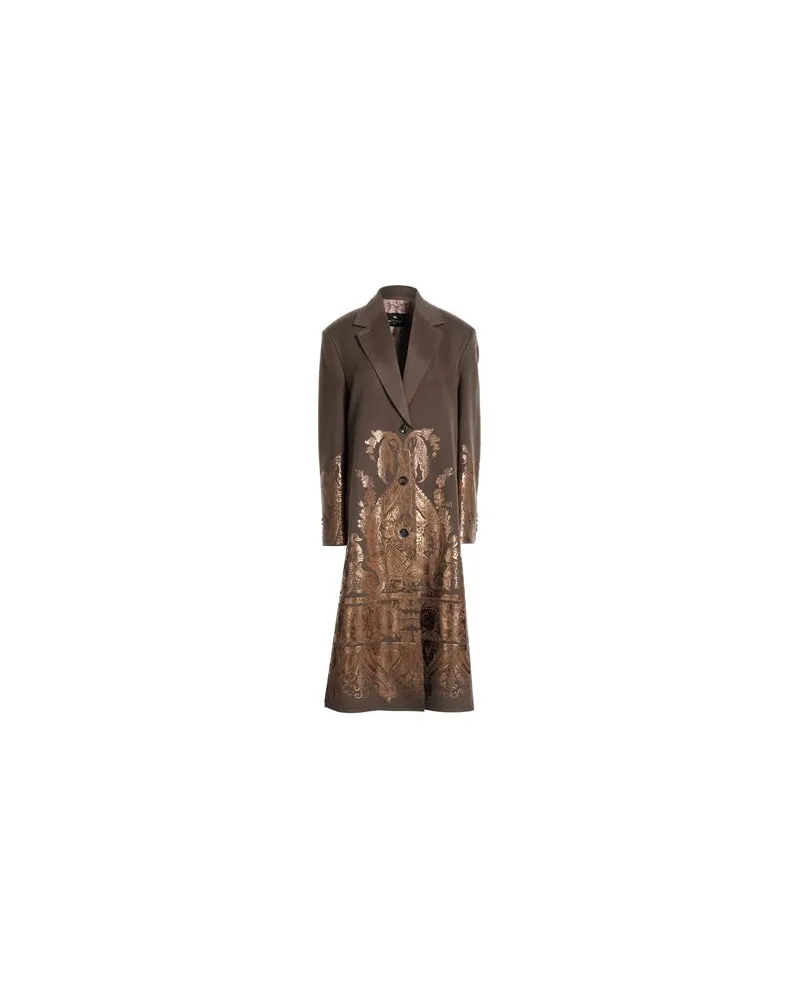 Etro JACKEN & MÄNTEL - Mäntelauf YOOX.COM Braun
