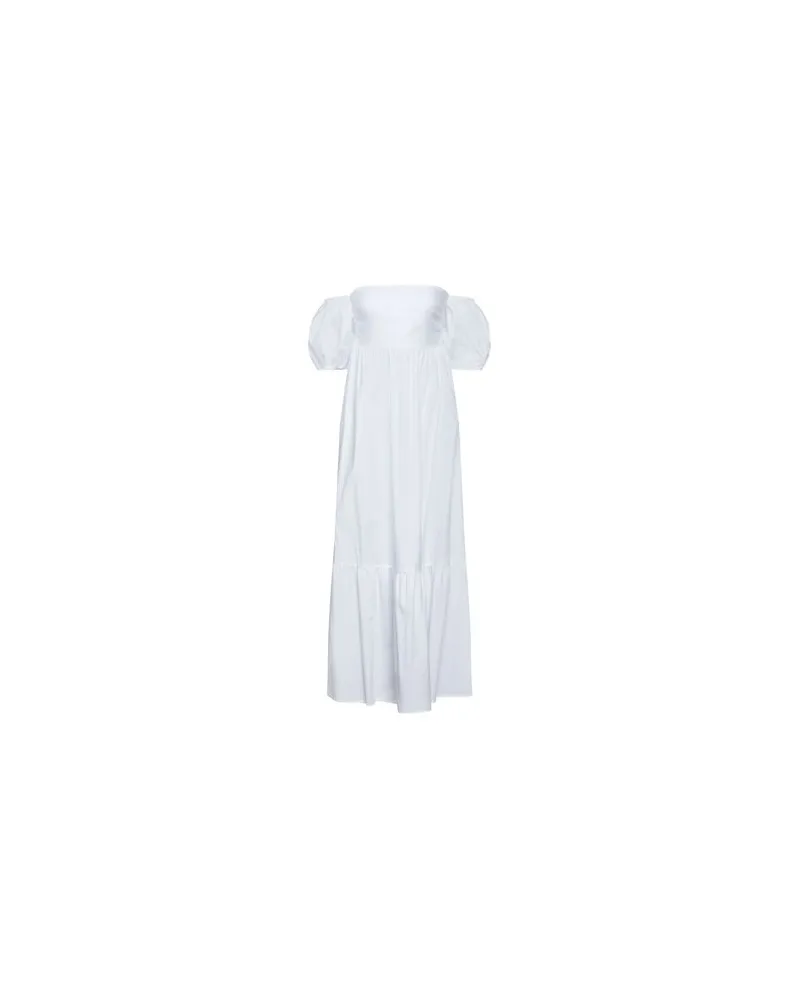 VICOLO KLEIDER - Maxi-Kleiderauf YOOX.COM Weiß